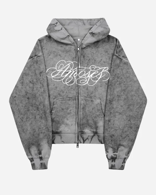 Ashes zip hoodie - Crewneck District