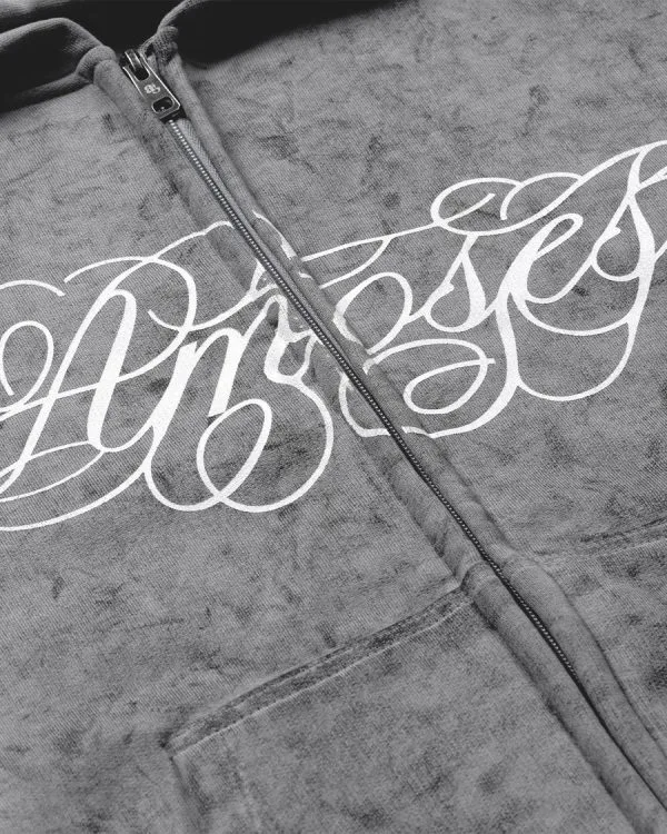 Ashes zip hoodie - Crewneck District