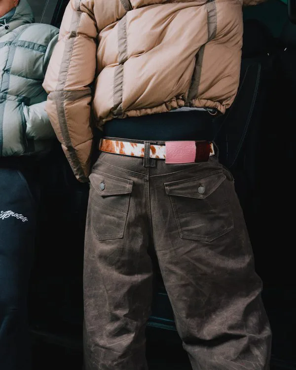 Basalt waxed pant - Crewneck District