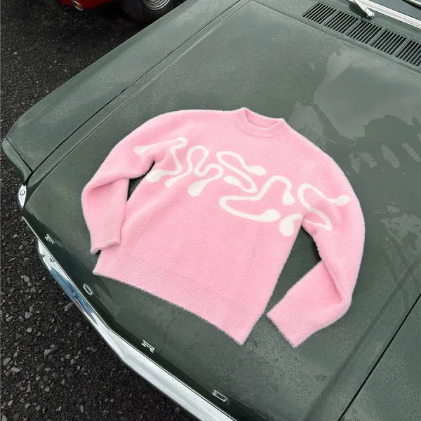Eureka fluff knit - Crewneck District