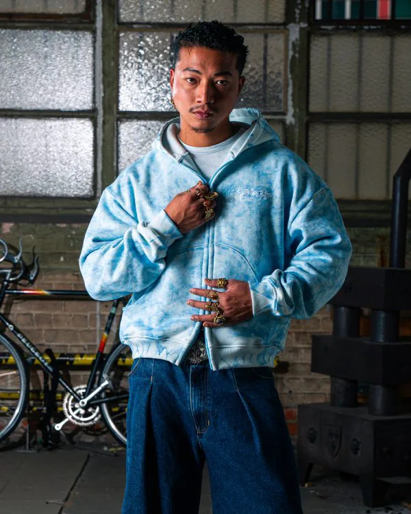 Frost zip hoodie - Crewneck District