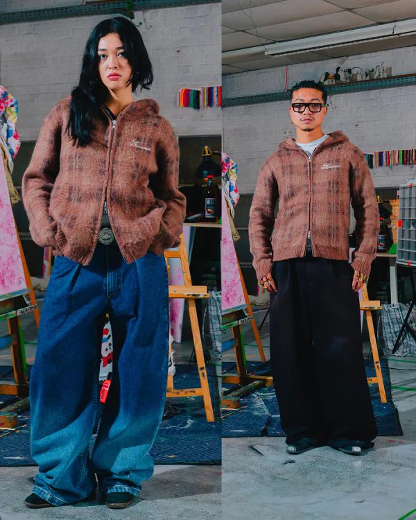 Hazel knitted zip - Crewneck District