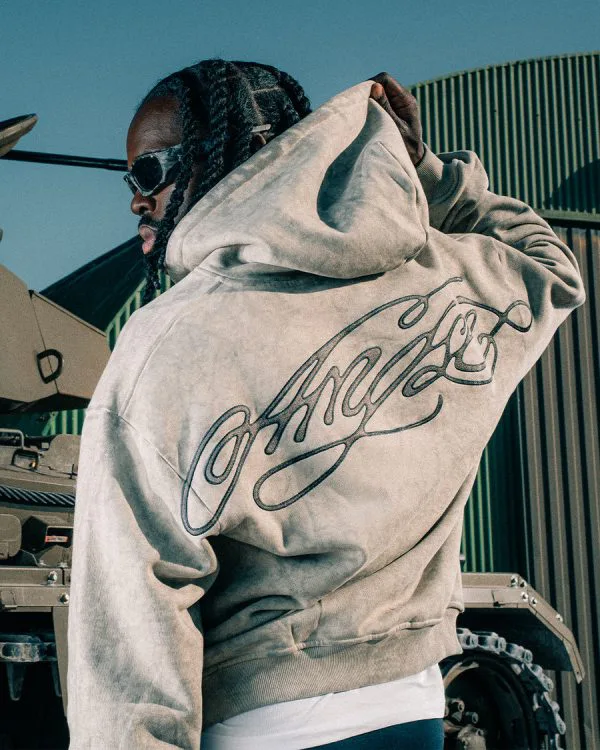 Ink zip hoodie - Crewneck District