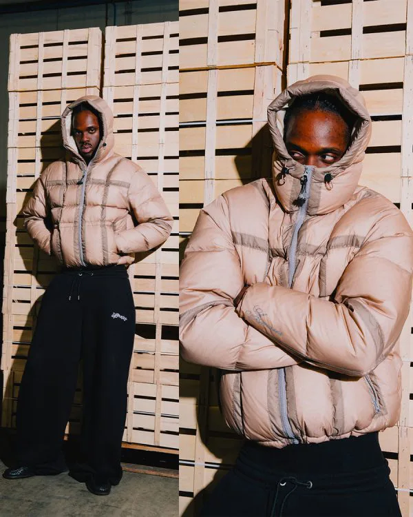 Lumia copper puffer - Crewneck District