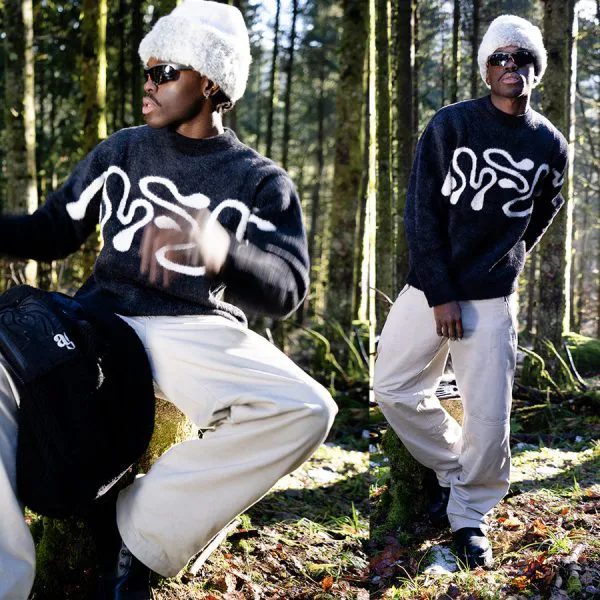 Mirka fluff knit - Crewneck District