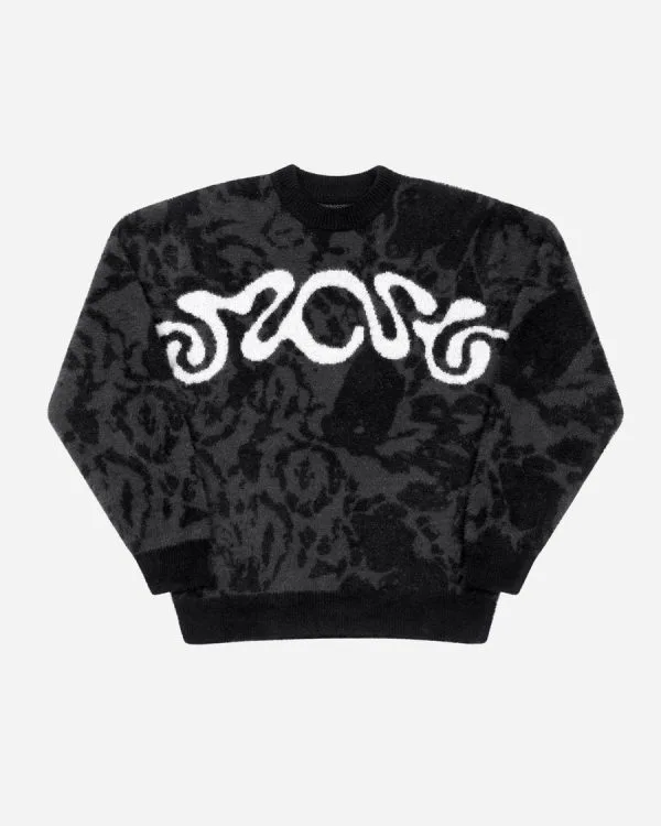 Obsidian fluff knit - Crewneck District