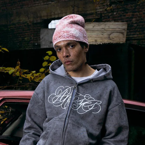 Pink python beanie - Crewneck District