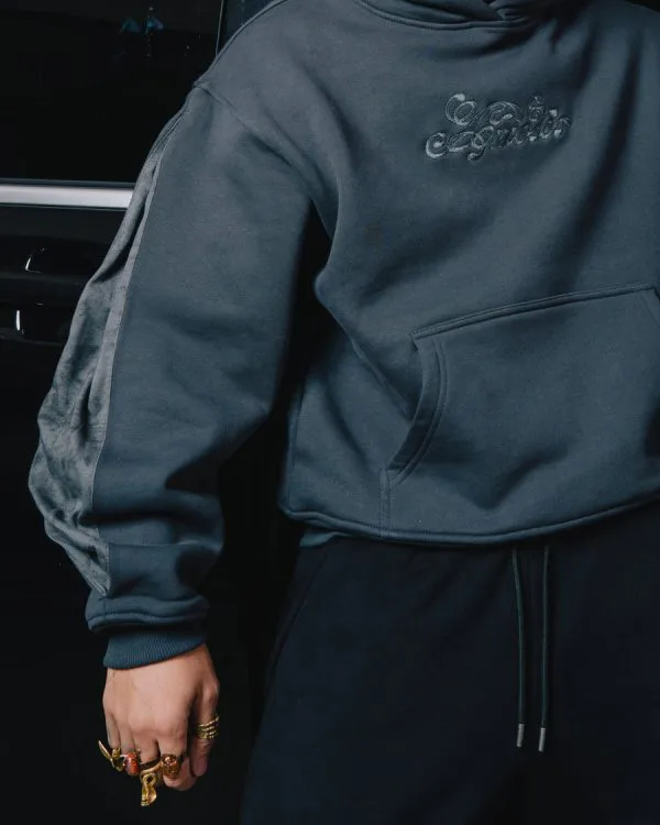 Pleated hoodie - Crewneck District