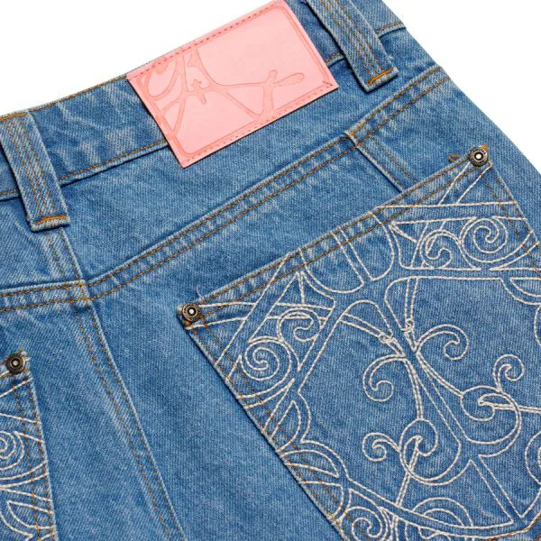 Shield blue pant - Crewneck District