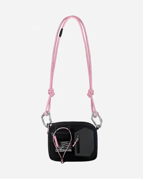 Underlock black handbag - Crewneck District